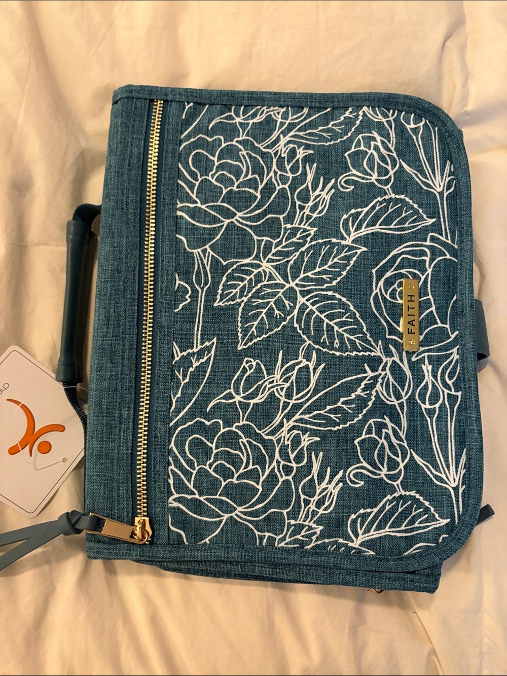 Floral Bible Bag